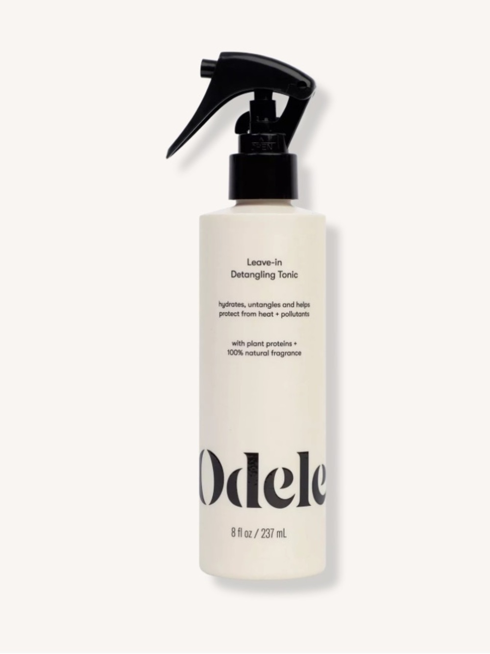 ODELE Leave-In Detangling Tonic for Hydration + Heat Protection 8oz NEW Natural